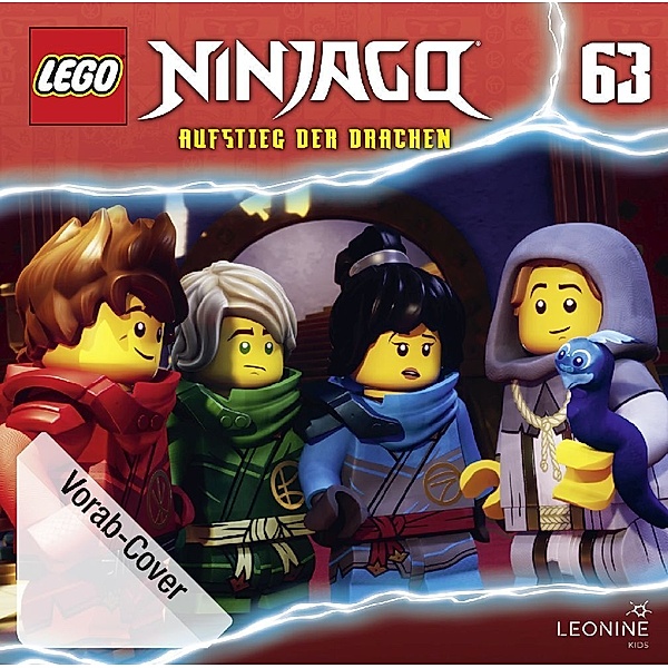 LEGO Ninjago.Tl.63,1 Audio-CD, Diverse Interpreten