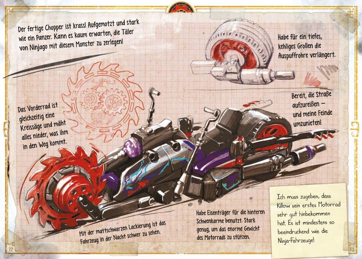 LEGO Ninjago - TOP SECRET! Alles über Garmadons Motorrad-Gang Buch  versandkostenfrei bei Weltbild.de bestellen