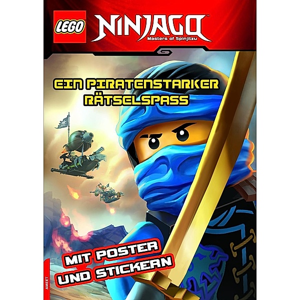 LEGO® NINJAGO(TM) Ein piratenstarker Rätselspass, m. Poster