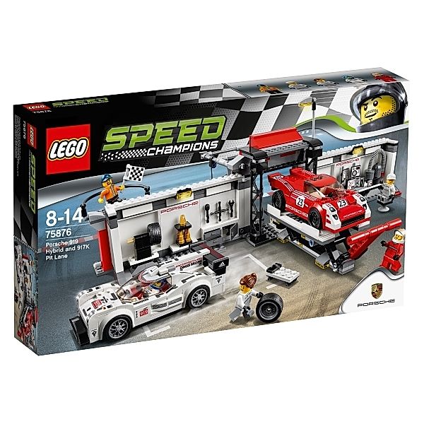 LEGO® LEGO® Speed Champions 75876 - Porsche 919 Hybrid and 917K Pit Lane