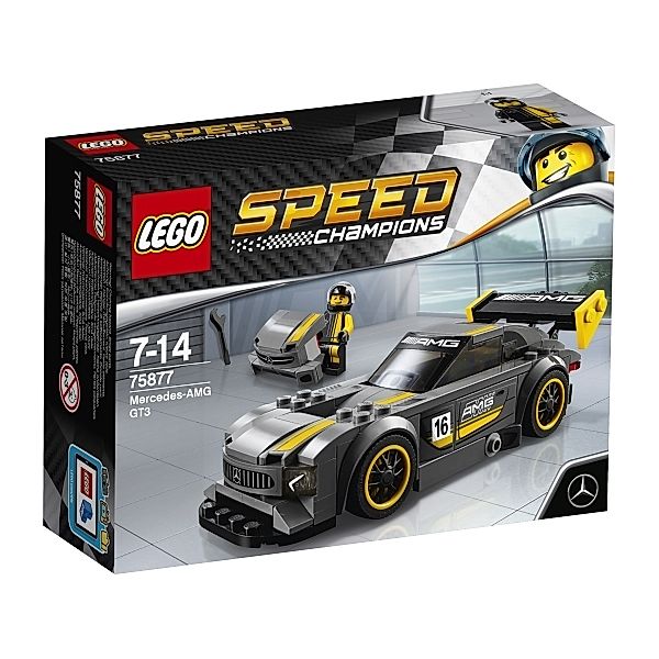 LEGO® LEGO® Speed Champions 75877 Speed Mercedes-AMG GT3, 196 Teile