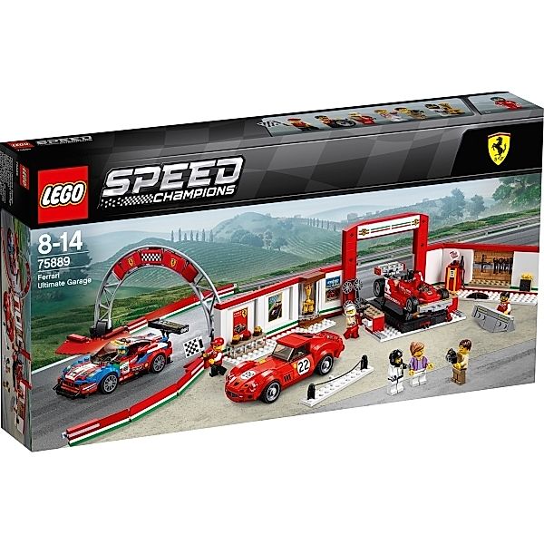 LEGO® LEGO® Speed Champions 75889 Ferrari Ultimative Garage, 841 Teile