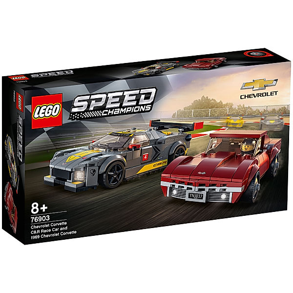 LEGO® LEGO® Speed Champions 76903 Chevrolet Corvette C8.R & 1968 Chevrolet Corvette