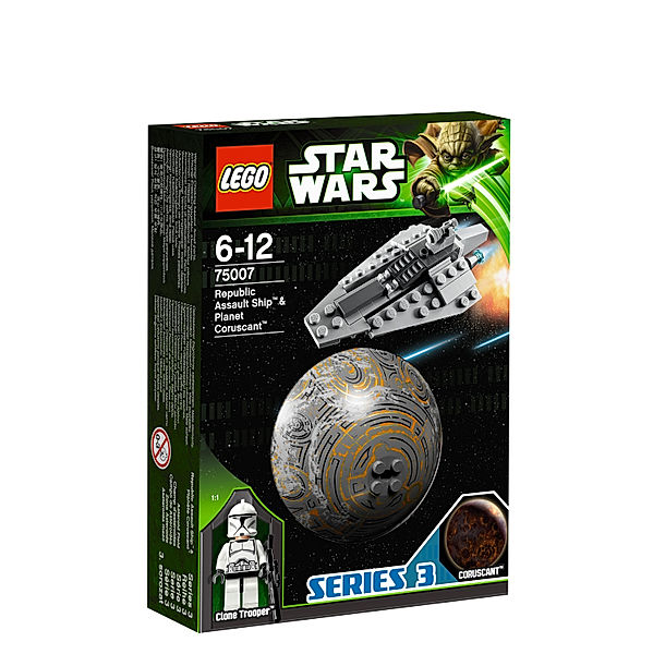 LEGO Star Wars 75007 Republic Assault Ship & Coruscant