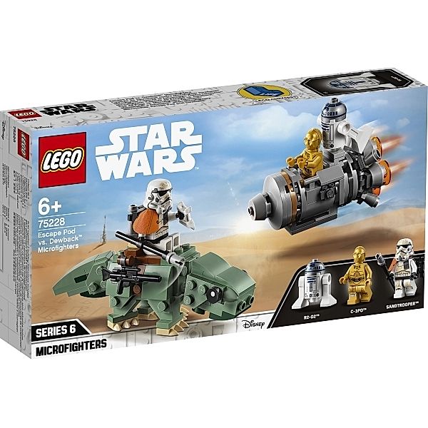 LEGO® LEGO® Star Wars 75228 Escape Pod vs.Dewback Microfighters