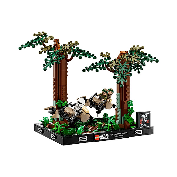 LEGO® LEGO® Star Wars 75353 Verfolgungsjagd auf Endor – Diorama