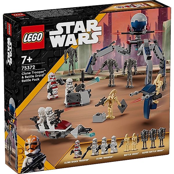 LEGO® LEGO® Star Wars™ 75372 CLONE TROOPER™ & BATTLE DROID™ BATTLE PACK