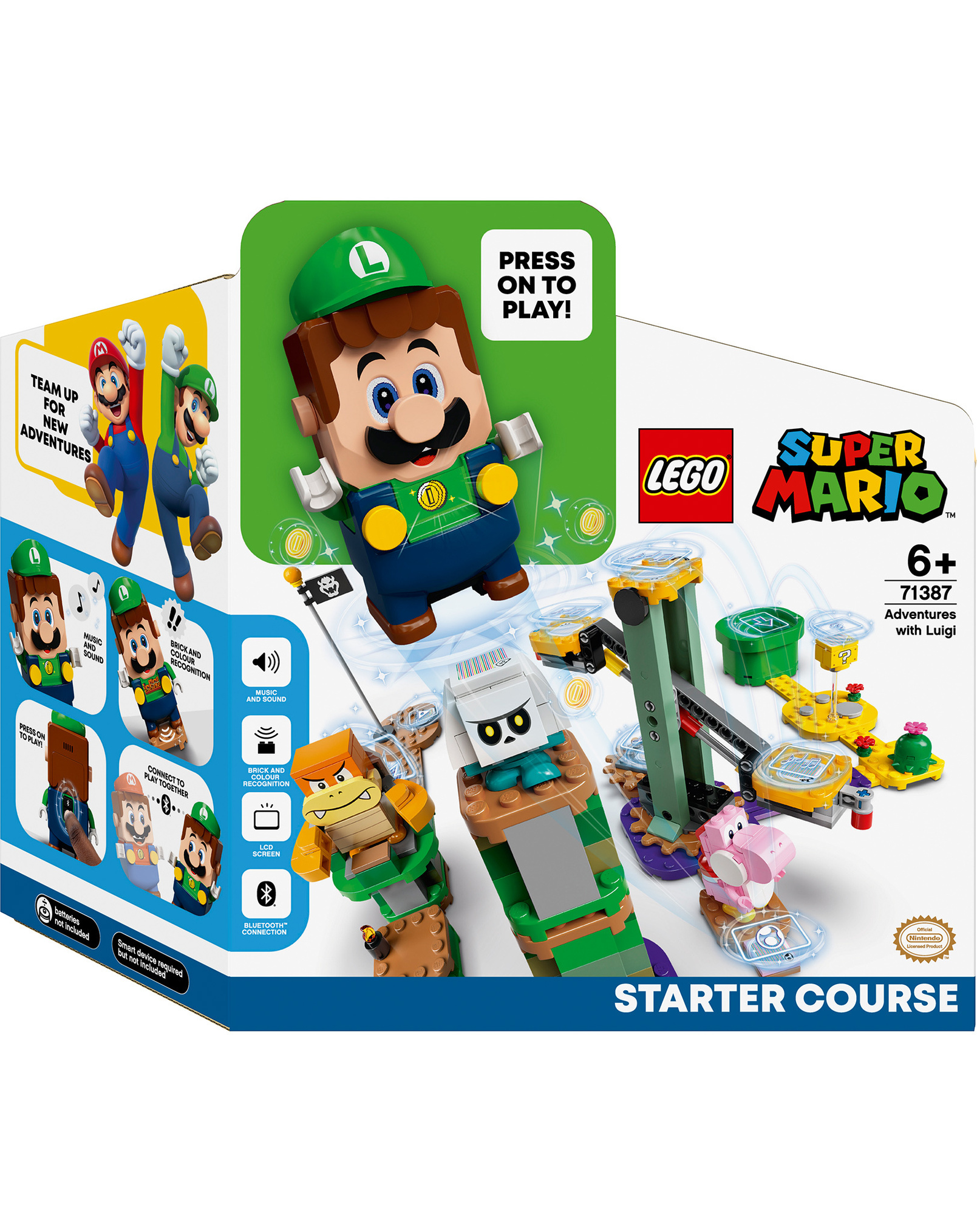 LEGO® Super Mario 71387 Abenteuer mit Luigi – Starterset | Weltbild.de