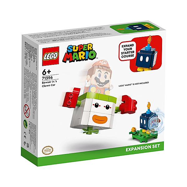 LEGO® LEGO® Super Mario 71396 Bowser Jr‘s Clown Kutsche – Erweiterungsset