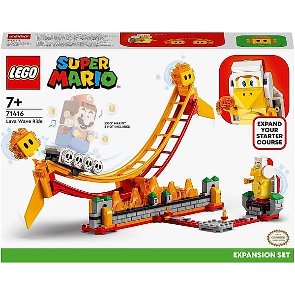 LEGO® LEGO® Super Mario 71416 Lavawelle-Fahrgeschäft – Erweiterungsset