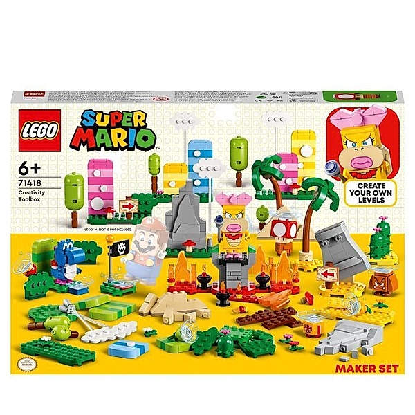LEGO® LEGO® Super Mario 71418 Kreativbox – Leveldesigner-Set