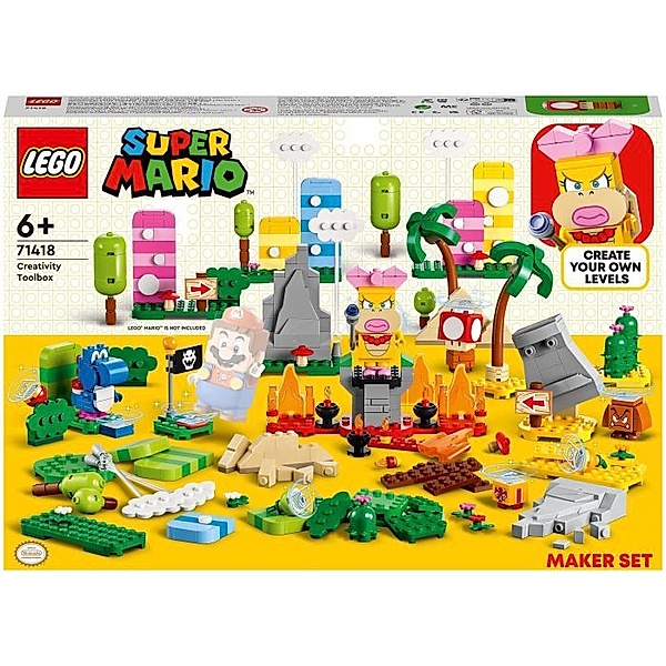 LEGO® LEGO® Super Mario 71418 Kreativbox – Leveldesigner-Set