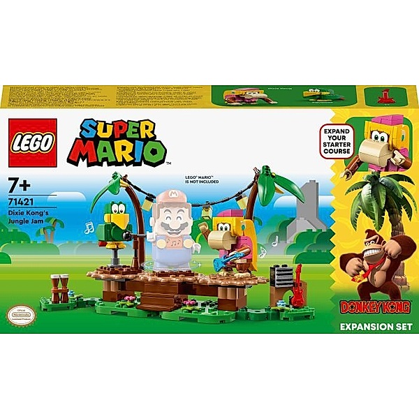 LEGO® LEGO® Super Mario 71421 Dixie Kongs Dschungel-Jam – Erweiterungsset