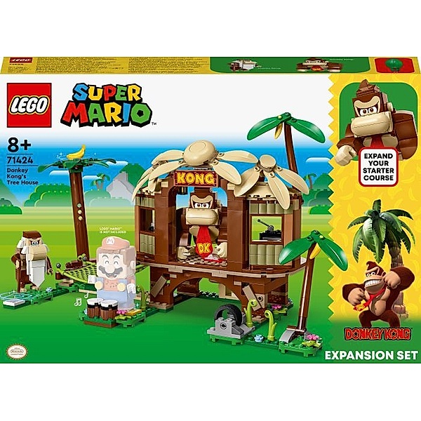 LEGO® LEGO® Super Mario 71424 Donkey Kongs Baumhaus – Erweiterungsset