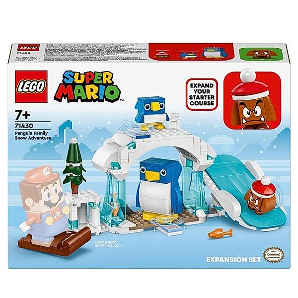 LEGO® LEGO® Super Mario 71430 Schneeabenteuer mit Familie Pinguin - Erweiterungsset
