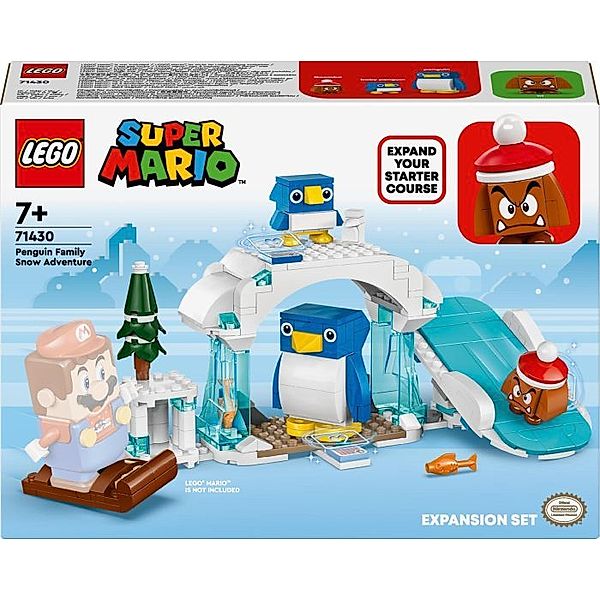 LEGO® LEGO® Super Mario 71430 Schneeabenteuer mit Familie Pinguin - Erweiterungsset
