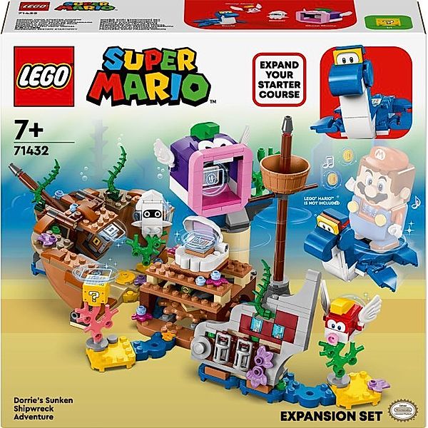 LEGO® LEGO® Super Mario 71432 Dorrie und das versunkene Schiff - Erweiterungsset