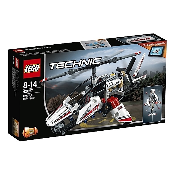 LEGO® LEGO® Technic 42057 Ultraleicht-Hubschrauber, 199 Teile