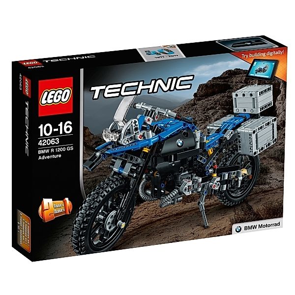 LEGO® LEGO® Technic 42063 BMW R 1200 GS Adventure, 603 Teile