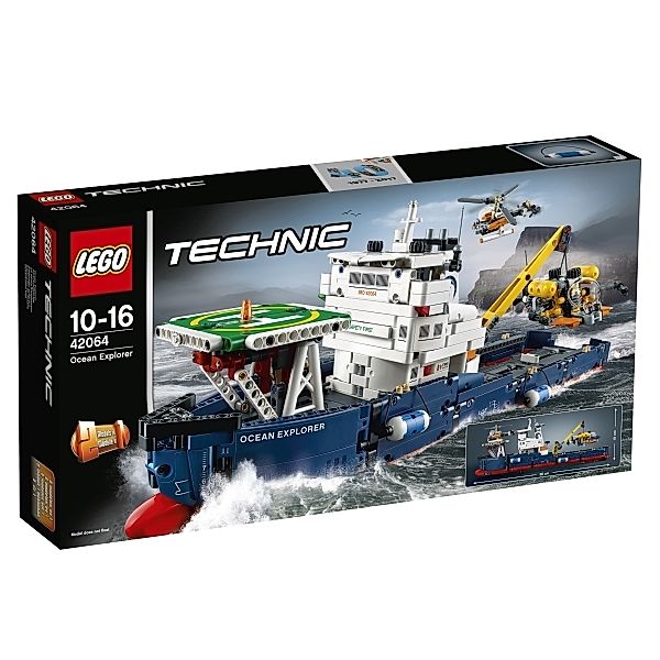 LEGO® LEGO® Technic 42064 Forschungsschiff, 1327 Teile