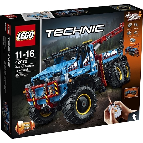 LEGO® LEGO® Technic 42070 Allrad-Abschleppwagen, 1862 Teile