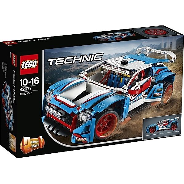 LEGO® LEGO® Technic 42077 Rallyeauto, 1005 Teile