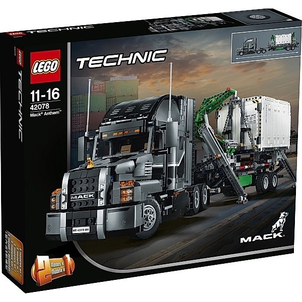 LEGO® LEGO® Technic 42078 Mack Anthem, 2595 Teile