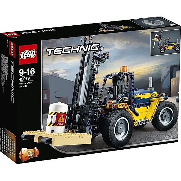LEGO® LEGO® Technic 42079 Schwerlast-Gabelstapler, 592 Teile