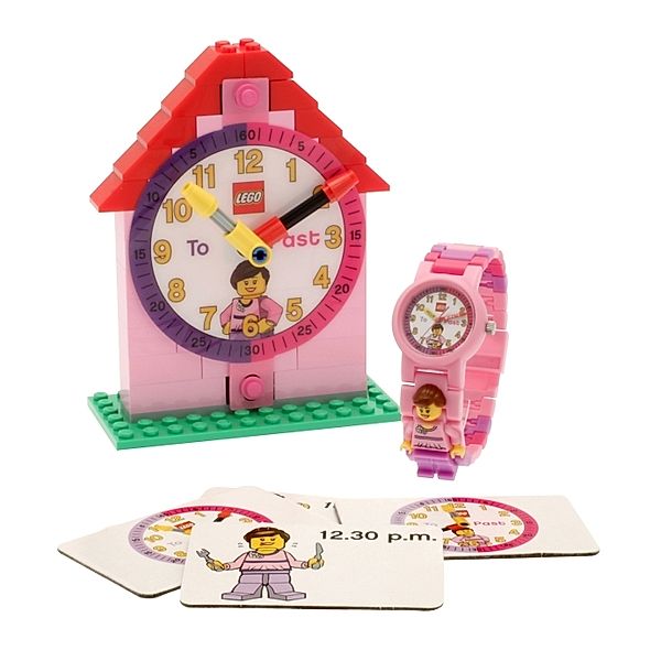 LEGO Time Teacher Girl pink