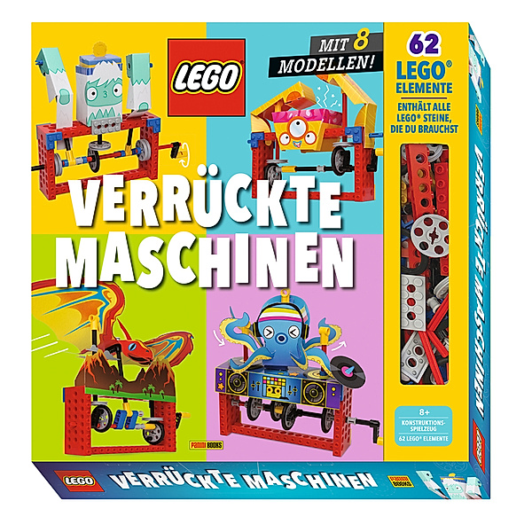LEGO® Verrückte Maschinen: Mit 8 Modellen!, Panini