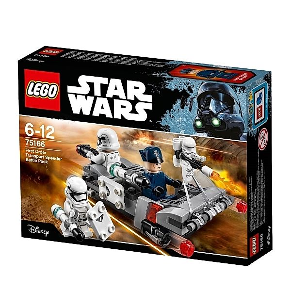 LEGO® LEGO(R) Star Wars 75166 First Order Transport Speeder Battle Pack, 117 Teile