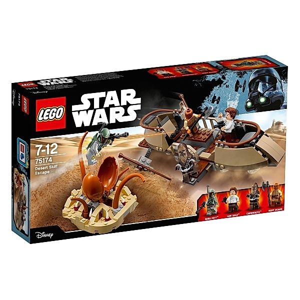 LEGO® LEGO(R) Star Wars 75174 Desert Skiff Escape, 277 Teile