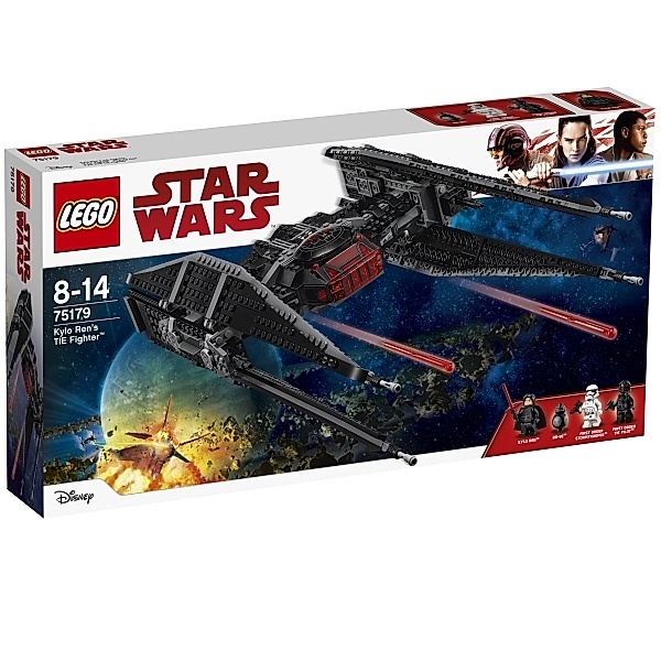 LEGO® LEGO(R) Star Wars 75179 Kylo Ren's TIE Fighter, 630 Teile