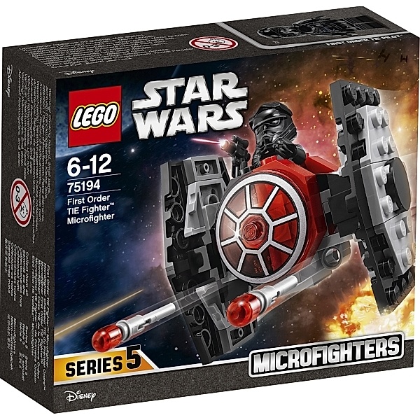 LEGO® LEGO(R) Star Wars 75194 First Order TIE Fighter Microfighter, 91 Teile