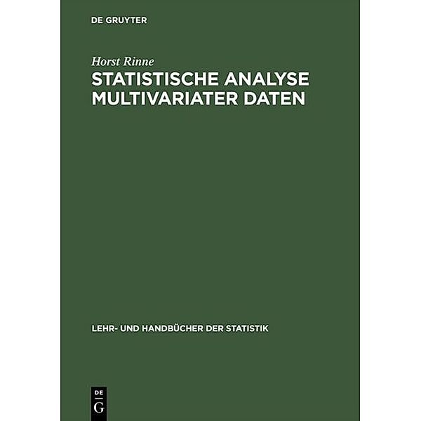 Lehr- und Handbücher der Statistik / Statistische Analyse multivariater Daten, Horst Rinne