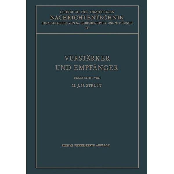 Lehrbuch der Drahtlosen Nachrichtentechnik / Lehrbuch der drahtlosen Nachrichtentechnik Bd.4