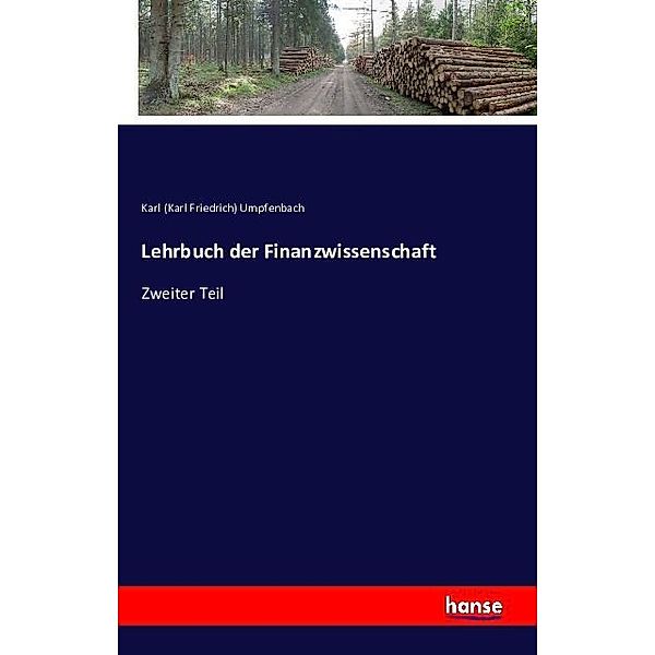 Lehrbuch der Finanzwissenschaft, Karl Umpfenbach