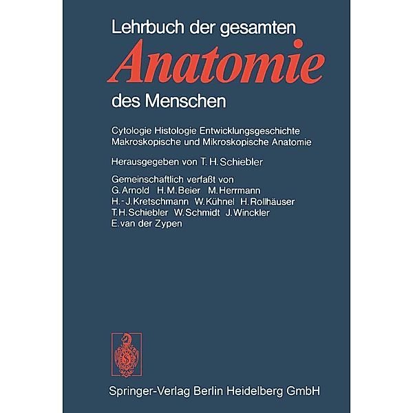 Lehrbuch der gesamten Anatomie des Menschen