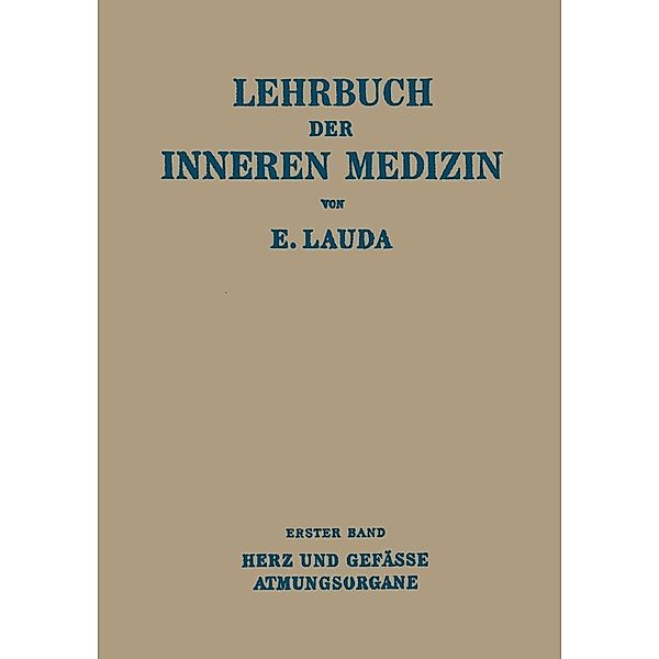 Lehrbuch der Inneren Medizin, Ernst Lauda