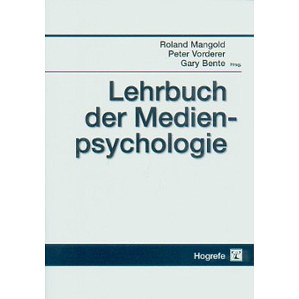 Lehrbuch der Medienpsychologie