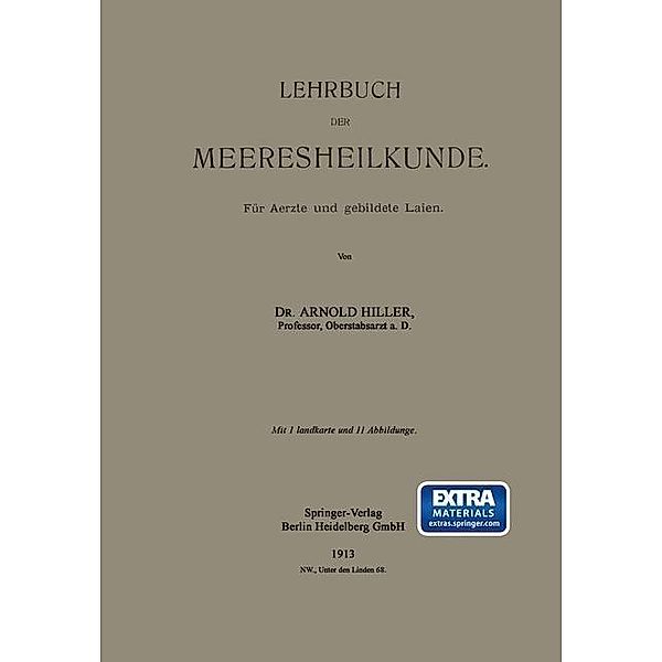 Lehrbuch der Meeresheilkunde, Arnold Hiller