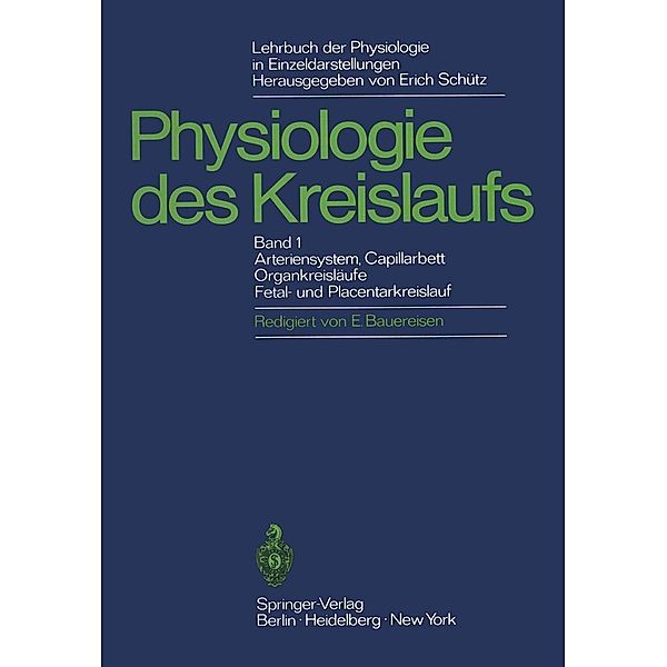 Lehrbuch der Physiologie in Einzeldarstellungen / Lehrbuch der Physiologie