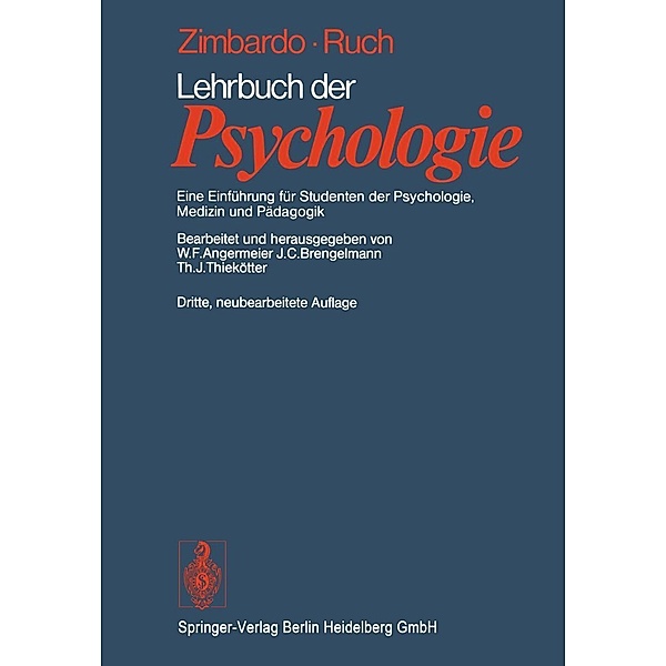 Lehrbuch der Psychologie, P. G. Zimbardo