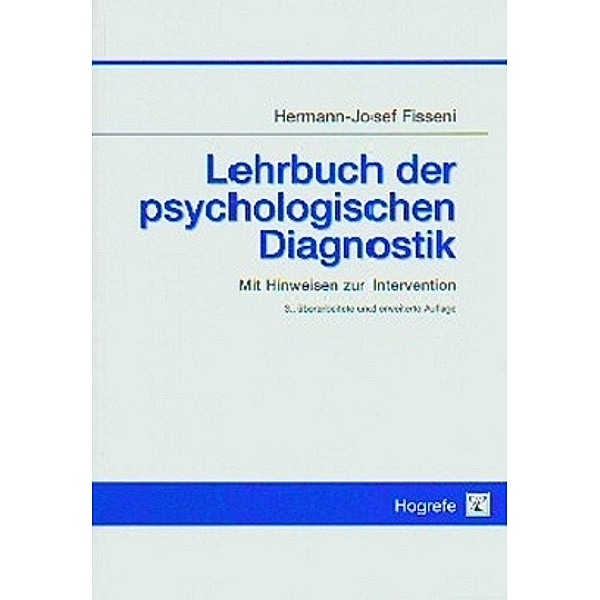 Lehrbuch der psychologischen Diagnostik, Hermann-Josef Fisseni