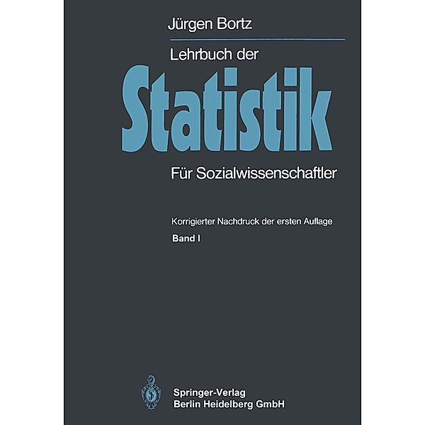 Lehrbuch der Statistik, J. Bortz