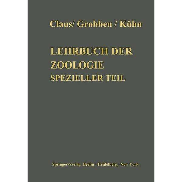 Lehrbuch der Zoologie, Carl Claus