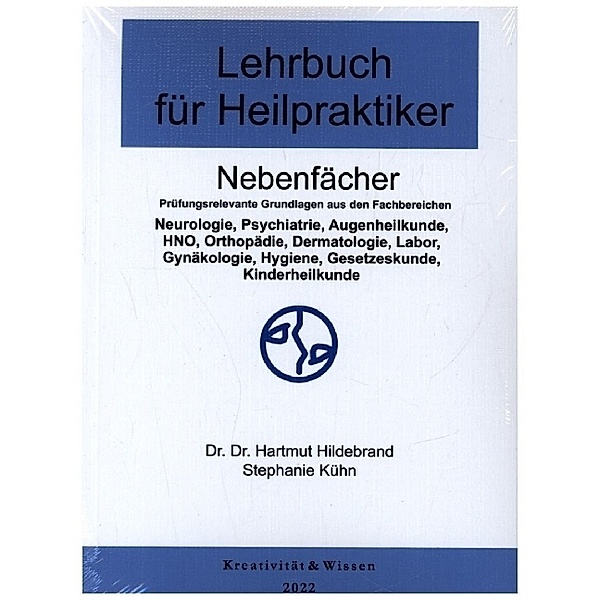 Lehrbuch für Heilpraktiker Nebenfächer, Hartmut Hildebrand