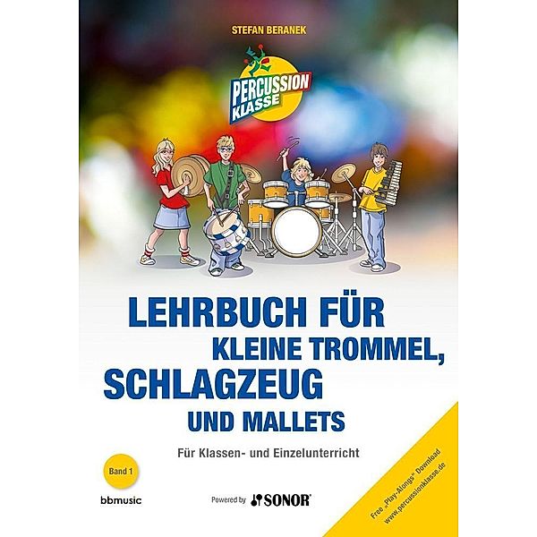 Lehrbuch für kleine Trommel, Schlagzeug und Mallets, Stefan Beranek