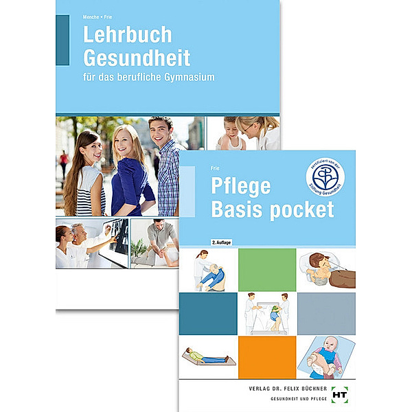 Lehrbuch Gesundheit für das berufliche Gymnasium. Pflege Basis pocket, 2 Bde., Georg Frie, Nicole Menche