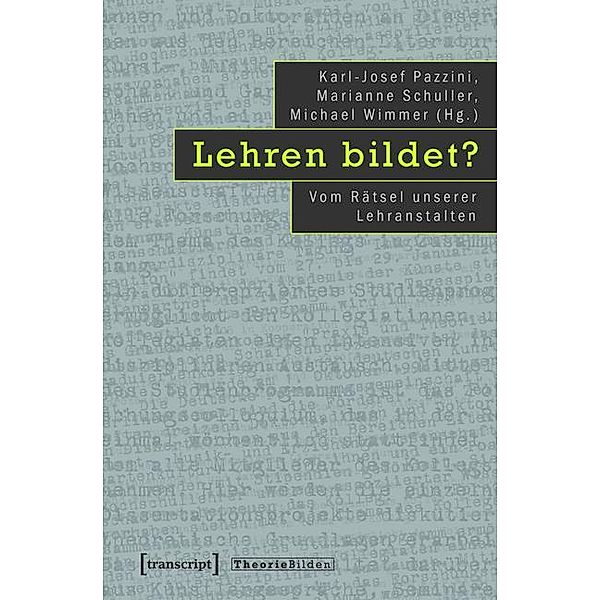 Lehren bildet? / Theorie Bilden Bd.18